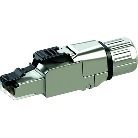 Telegärtner 100023091 feldkonfektionierbarer RJ45-Steckverbinder MFP8 IE T568 A Cat.6A(IEC), AWG24/1
