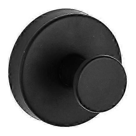 Robuster Saugnapfhaken, kein Bohren erforderlich, einfach zu montieren, aus wasserdichtem Edelstahl, für Bademantel oder Handtuch, schwarz.
