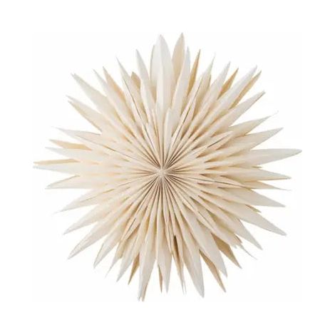 [GEBRAUCHT] B-Ware Bloomingville Stern Fensterstern Weihnachtsstern Elijas Dekoration Weiß 50 Cm
