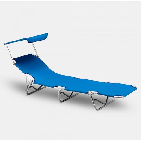 Tumbona plegable playa parasol Verona Lux