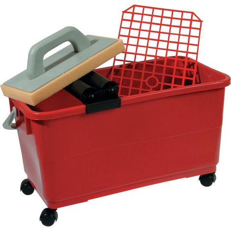 Bac lavage carreleur 22 litres 490x240x240mm Haromac (1/2)