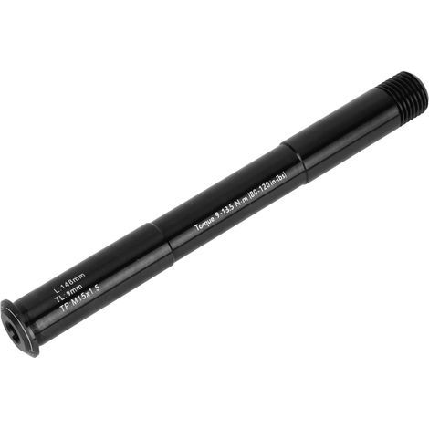 Axe de fourche avant de vélo, tube de moyeu avant traversant Boost en alliage d'aluminium pour RockShox 15x100 mm (148 mm) (1/5)