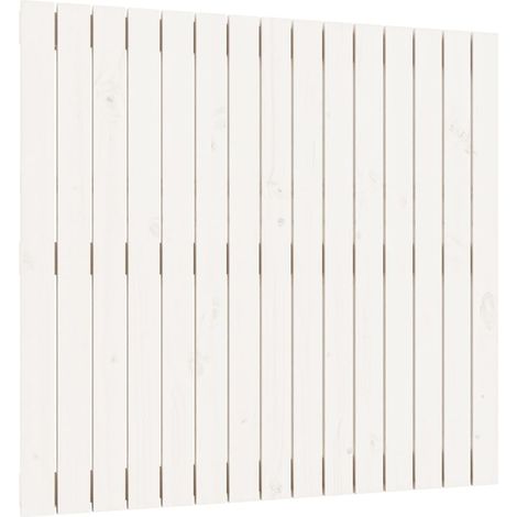 Maison Exclusive - Cabecero de cama pared madera maciza pino blan (1/5)