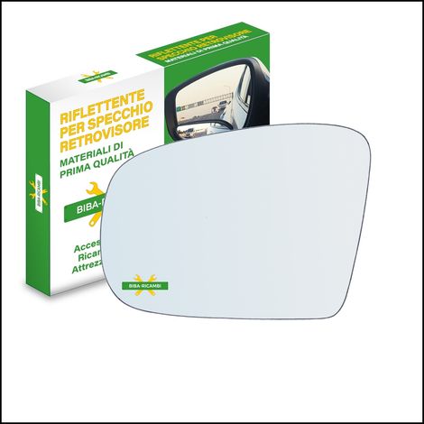 Vetro specchio retrovisore lato sx-guidatore per mercedes gl i (x164) solo dal 2