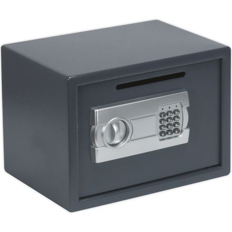 Sealey Electronic Combination Security Safe with Deposit Slot 350 x 250 x 250mm SECS01DS (1/5)
