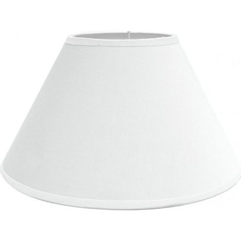 FAB 157324001 Paralume trasparente E27 Bianco 40dx20dx26h Chiuso Conico