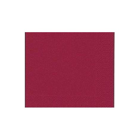 Duni Servietten bordeaux 24 x 24 cm - 20er Pack Servietten