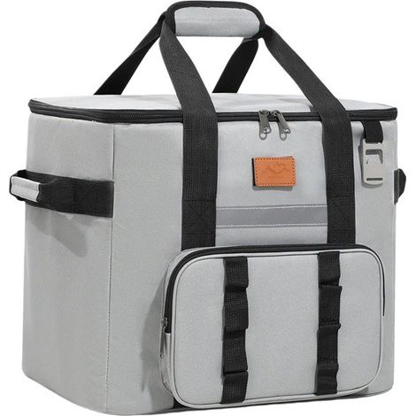 Sac isotherme à roulettes 35L, étanche, pour le camping, la plage et les voyages