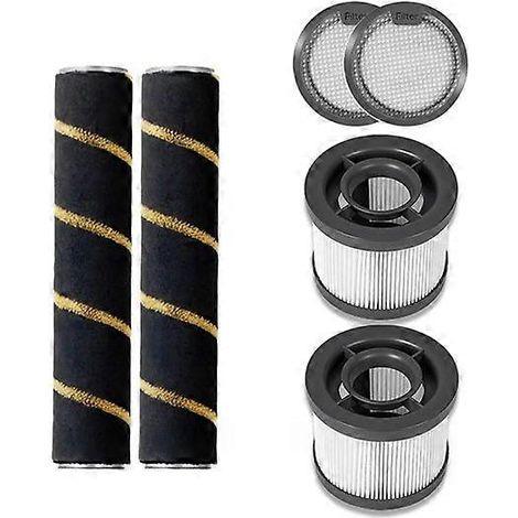 Filtre pour aspirateur brosse pour aspirateur Filtre de brosse pour aspirateur filtre de 6PCS Roller Brosse HEPA filtre de Dreame Z10/Z20 Station Aspirateur Replace Pre – and Post – Filtres (1/5)