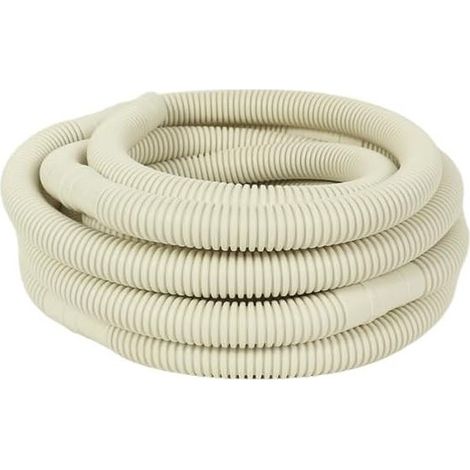 Tubo Corrugado Drenaje de Condensados Ø16 mm – Conexiones Macho/Hembra Ø18-20 mm – 5M de Longitud – Flexible y Resisten
