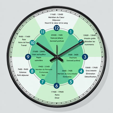 Horloge murale ronde moderne silencieuse pour salon chambre bureau et cuisine pendule murale design sobre – Livraison gratuite (1/5)