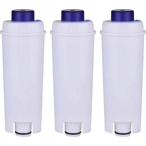 Set mit 3 Kaffeemaschinenfiltern für DLS C002 DLSC002 SER 3017 SER3017, Zubehör für automatische Kaffeemaschinen, Weichwasserfilter