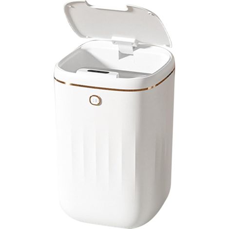 Poubelle Automatique à Capteur Tactile Tr Can 20L pour Cuisine et Salle de Bain-PP, Facile, Tery, Conception e (1/5)