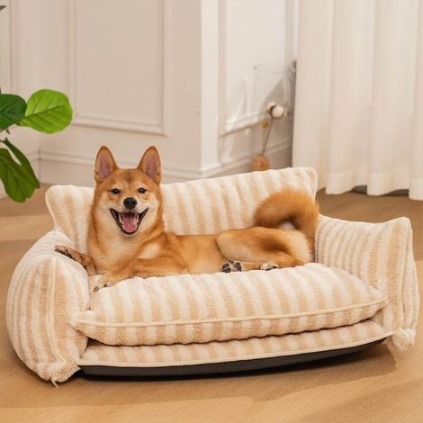 Pet Sofa Can Be Disassembled And Washed To Keep Warm In Winter For Deep Sleep, Large Dog Sofa, Dog Kennel Sofa (1/3)