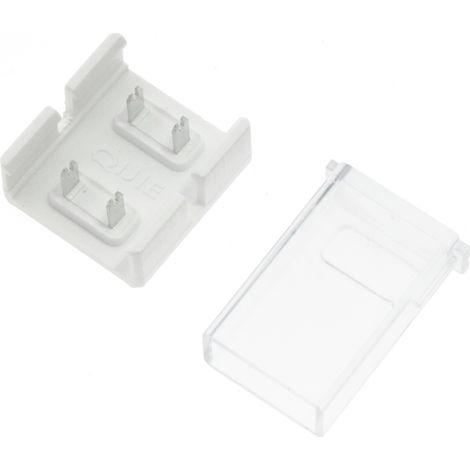 Connecteur intermédiaire pour Tira LED IP68 10MM sortie 8MM entrée 2PIN - Ledme - LM2922 (1/3)