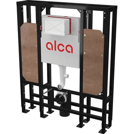 Alcadrain AM116/1300H Solomodul Vorwandinstallationssystem für Trockenbau (freistehend) – für Personen mit eingeschränkter Mobilität (1/3)