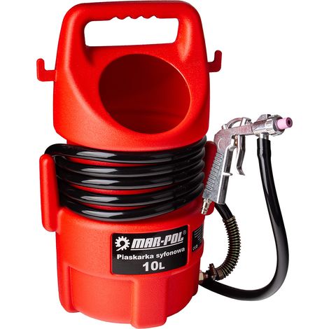 Pistola neumática fiskars pneumatic sandblaster 10l 80-120 psi