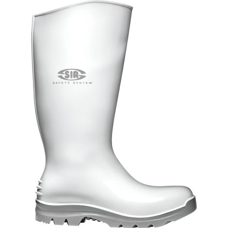 SIR SAFETY SYSTEM SAFETY BLOOD REP Bottes de sécurité S4 antidérapantes blanc Taille 47