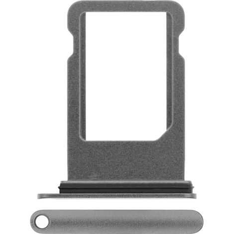 Vassoio per scheda SIM per iPhone 8, SE 2020, SE 2022, grigio