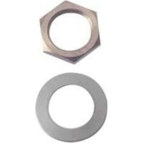 Contre écrou, écrou hexagonal - 5/8" avec rosace