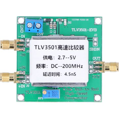 Module numérique de commande d'entrée pour circuit de conversion, comparateur haute vitesse à large plage de tension et mise en forme de signal périodique, pour circuit de conversion (1/5)