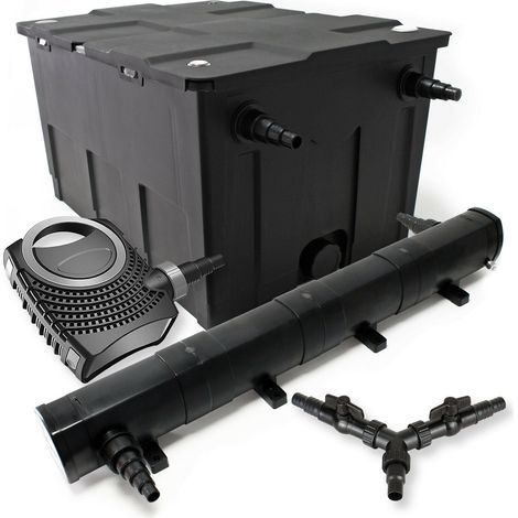 Kit filtration bassin 60000 litres 72 watts stérilisateur 80 watts pompe