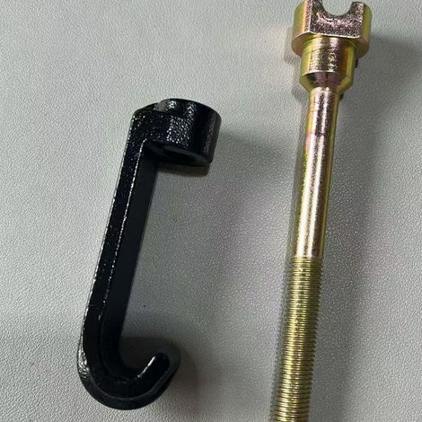 Le crochet de roue de secours 7615A4/7615F2/761571 est compatible avec les modèles 106/306/405/C2/206/207AXZX. (1/4)