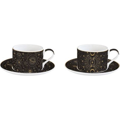 Set de 2 tazas de desayuno 24 cl - Celeste - Easy Life