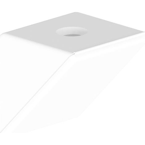 Slid'Up By Mantion – Taquet d'assemblage simple blanc – Lot de 12 pièces – Pour meubles et étagères – Assemblage discret et facile