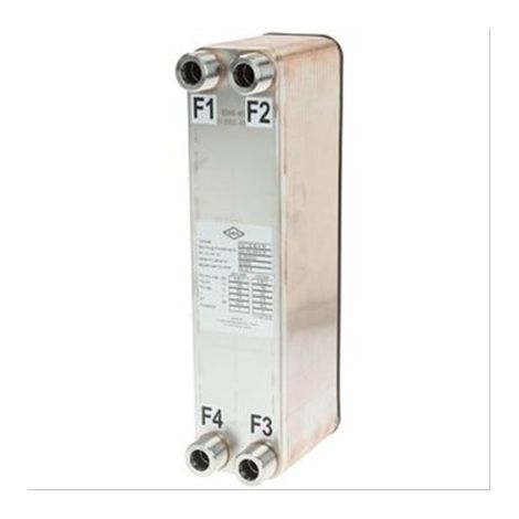 Echangeur à plaques PWT 30 - 40 plaques, H=311mm, FF3/4'', surface 0,836m²
