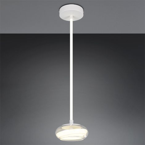Lampe pendante de conception Tarsia blanc Ø 21,5 cm - 337810131
