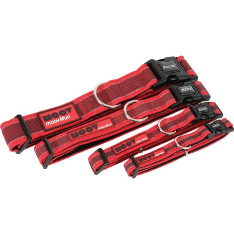 ZOLUX Halsband für Hunde MOOV - rot - S (15 mm) (1/3)