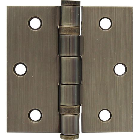 CERNIERA CON CUSCINETTI POM.CIL. BRONZATO 90X75. Prezzo per 1 pezzo. (1/2)