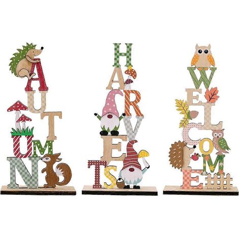 Décorations d'automne pour la récolte, décorations de table pour Thanksgiving (1/4)