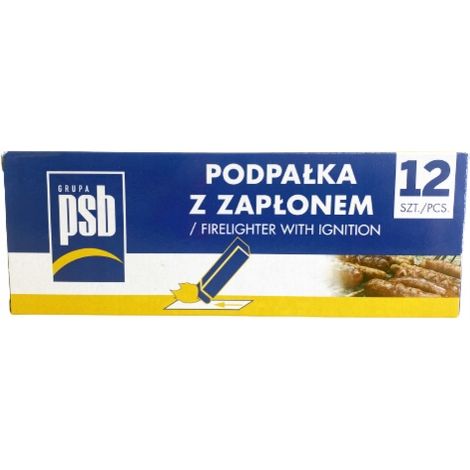 Grillanzünder mit Zündung, 12 Stück