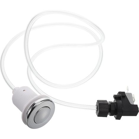 Interrupteur pneumatique avec micro-interrupteur pour spa et évacuation des déchets, bouton (1/5)