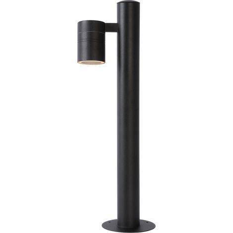 Lucide ARNE-LED - Pollerleuchte - Ø 6,3 cm - LED - GU10 - 1x5W 2700K - IP44 - Schwarz (1/2)