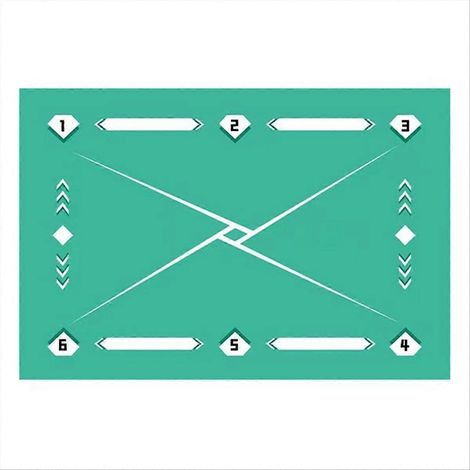 Tapis d'entraînement de football, tapis de football pour enfants à utiliser à la maison, E (1/5)