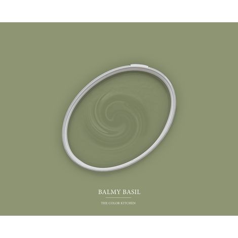 A.S. Creations – Peinture murale vert kaki mat 2,5L – Haute couvrance classe 1 – Résistance à l'abrasion humide classe 2 – Facile à appliquer