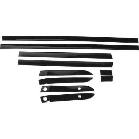 10 Bandes de garniture décoratives pour carrosserie auto, noir, compatibles Land Rover Evoque 2020 (1/5)