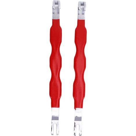 Automotive Electrical Terminal Connector Separator, Multifunctional Universal Removal Tool for Most Vehicles, Red, 2 Pieces (1/5)
