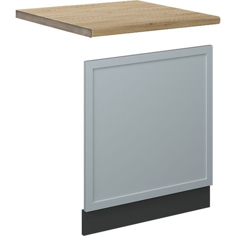 Pannello frontale Fame-Line, Blu-grigio chiaro, 60 cm , PL Rovere, Vicco