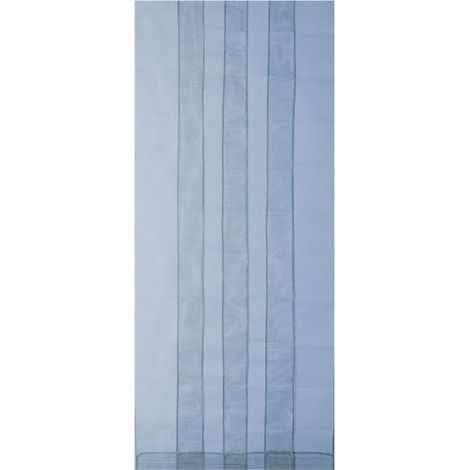 Tenda per porta zanzariera ARLES 6 bande 160x220 cm, grigia