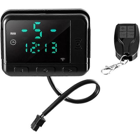 Contrôleur de chauffage à air diesel avec écran LCD et télécommande pour chauffages 2/5/8 kW, compatible avec VEVOR XMZ-TB20 et XMZ-TB40 (1/5)