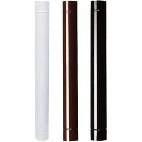 Tuyau Émaillé Pour Poêles Cm 100 Ø 10 Blanc (1/2)