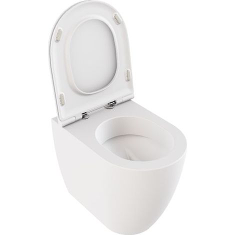 Vaso comoda filo parete easy clean. venduto senza sedile