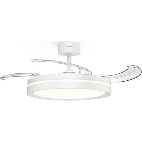 Ventilador de Techo Grunkel SKYWHITE42/ 30W/ 3 Aspas 106cm/ 6 Velocidades