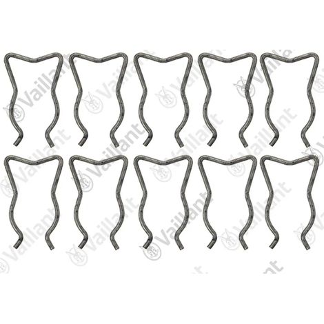 VAILLANT Muelle de sujeción, (x10) 0020170491 Juego de conexión u.w. Vaillant-Nr. , 219622
