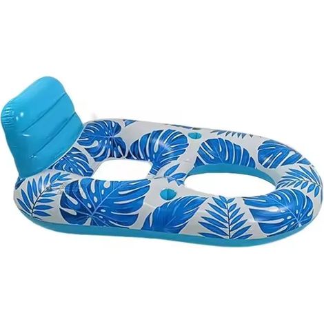 Tapis de piscine gonflable pour adultes - Fauteuil flottant, radeau, chaise flottante, bouée. (1/3)
