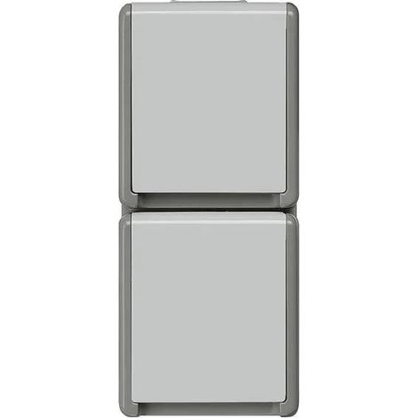 Siemens 5UB4723 Interruptor y toma Schuko gris